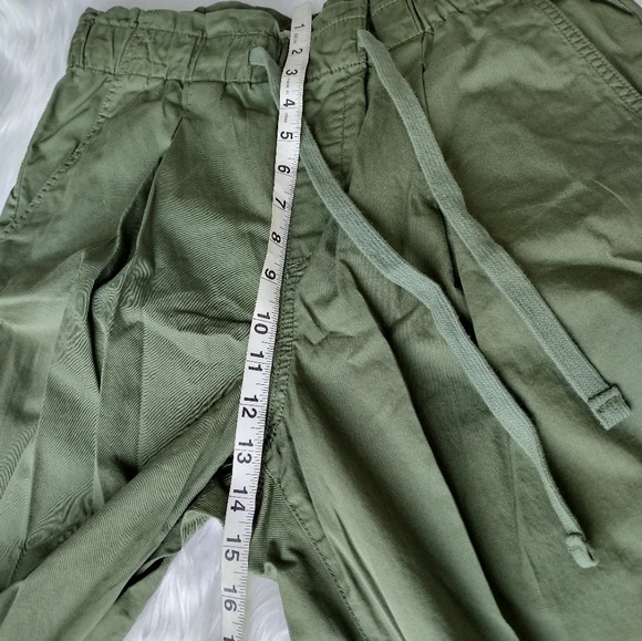 NWT LOFT Women's Poplin Jogger Pants - Dried Eucalyptus - Size Medium - Picture 8 of 9